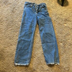 Target dark straight leg jeans